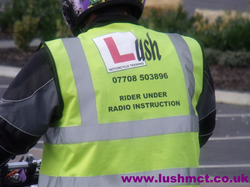 Lush motorcycle training vest
